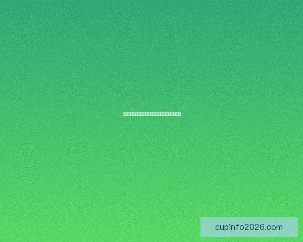 世界杯赛程全解析与热门对阵胜负走势精准竞猜分析